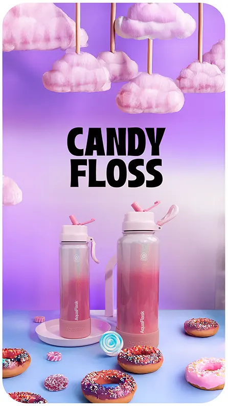 Termo Bottle aquaflask candy floss