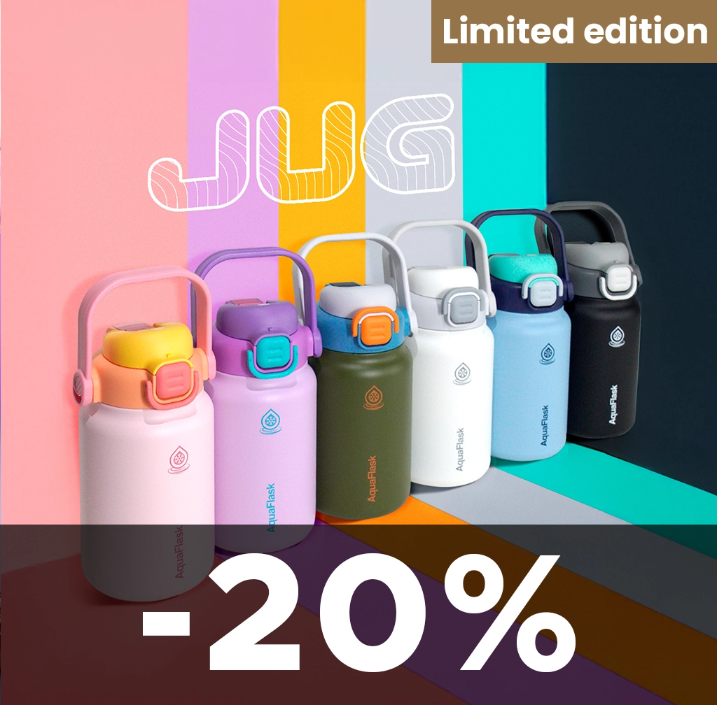 Jug 20% AquaFlask termolahev kulacs